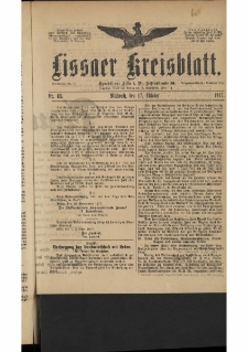 Lissaer Kreisblatt. 1917.10.17 Nr 83