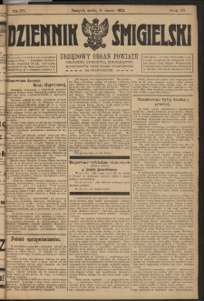 Dziennik Śmigielski 1921.03.09 R.31 Nr 55