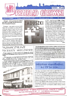 Przegląd G&oacute;rowski 1995.10.30 R.5 Nr 18(97)