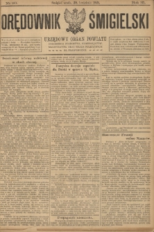 Dziennik Śmigielski 1921.04.20 R.31 Nr 90