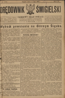 Dziennik Śmigielski 1921.05.07 R.31 Nr 103