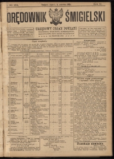 Orędownik Śmigielski 1921.06.03 R.31 Nr 124
