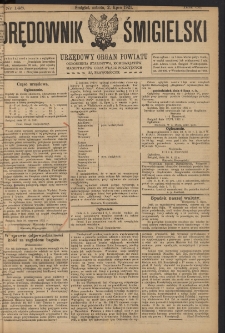 Orędownik Śmigielski 1921.07.02 R.31 Nr 148