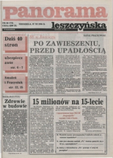 Panorama Leszczyńska 1994.11.27 R.16 Nr48(774)