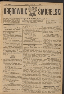 Orędownik Śmigielski 1921.07.23 R.31 Nr 166