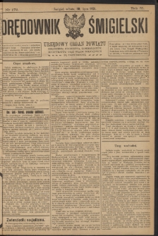 Orędownik Śmigielski 1921.07.30 R.31 Nr 172