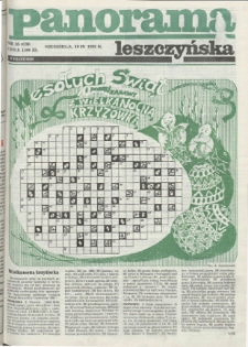 Panorama Leszczyńska 1992.04.19 R.14 Nr16(638)