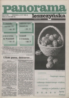Panorama Leszczyńska 1995.04.16 R.17 Nr16(794)