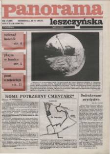 Panorama Leszczyńska 1995.04.23 R.17 Nr17(795)