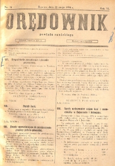 Orędownik Powiatu Rawickiego 1930.05.22 R.6 Nr 21