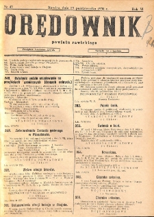 Orędownik Powiatu Rawickiego 1930.10.23 R.6 Nr 43