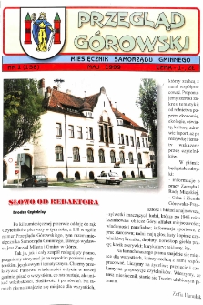 Przegląd G&oacute;rowski 1999.05 R.9 Nr 1(158)