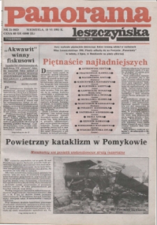 Panorama Leszczyńska 1995.06.18 R.17 Nr25(803)