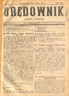 Orędownik Powiatu Rawickiego 1931.02.12 R.7 Nr 6