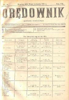 Orędownik Powiatu Rawickiego 1931.04.16 R.7 Nr 14