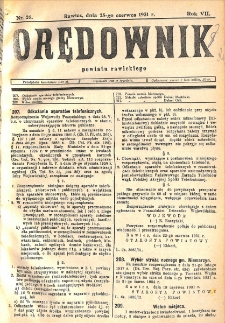 Orędownik Powiatu Rawickiego 1931.06.25 R.7 Nr 26