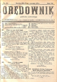 Orędownik Powiatu Rawickiego 1931.09.24 R.7 Nr 38