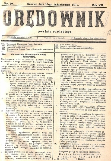 Orędownik Powiatu Rawickiego 1931.10.15 R.7 Nr 40