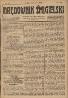 Orędownik Śmigielski 1922.03.08 R.32 Nr 55