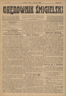 Orędownik Śmigielski 1922.04.05 R.32 Nr 79