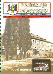 Przegląd G&oacute;rowski 2001.07 R.11 Nr 7(183)