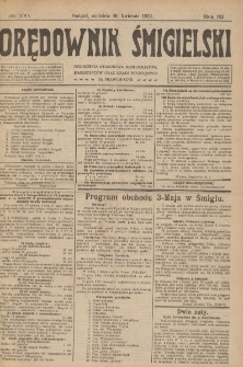 Orędownik Śmigielski 1922.04.30 R.32 Nr 99