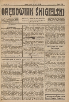 Orędownik Śmigielski 1922.05.03 R.32 Nr 102