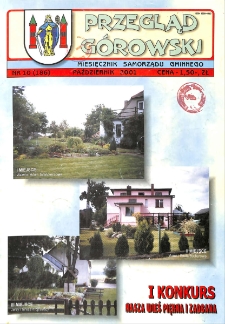 Przegląd G&oacute;rowski 2001.10 R.11 Nr 10(186)