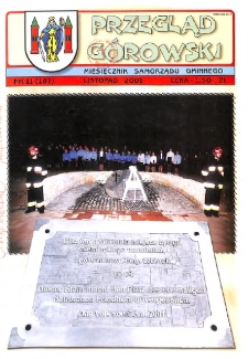 Przegląd G&oacute;rowski 2001.11 R.11 Nr 11(187)