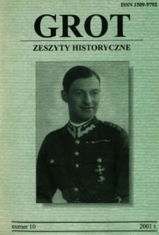 Grot : Zeszyty Historyczne 2001 Nr 3(10)
