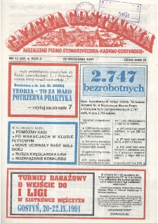 Gazeta Gostyńska 1991 R.2 Nr 13(22)