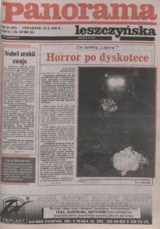 Panorama Leszczyńska 1996.10.10 R.18 Nr41(871)