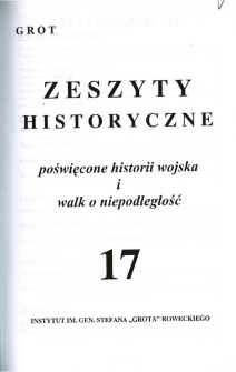 Grot : Zeszyty Historyczne 2003 Nr 2(17)