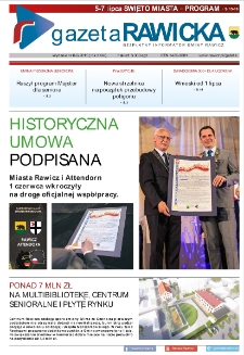 Gazeta Rawicka 2019.06 R.26 Nr 6/7/8