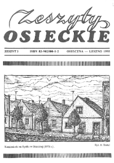 Zeszyty Osieckie 1995 Nr 3