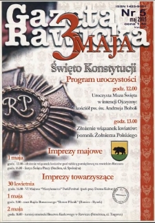 Gazeta Rawicka 2005.05 R.12 Nr 5 (137)