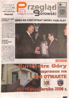 Przegląd G&oacute;rowski 2006.10.13 R.16 Nr 19(291)
