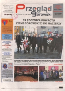 Przegląd G&oacute;rowski 2010.01.28 R.20 Nr 1(352)