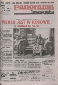 Panorama Leszczyńska 1999.05.27 R.21 Nr21(1007)