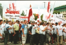 Manifestacja NSZZ &bdquo;Solidarność" w Warszawie w 2011 r.