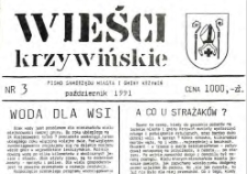 Wieści Krzywińskie 1991.10 Nr 3