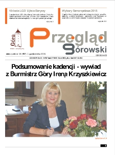 Przegląd G&oacute;rowski 2018.10.11 R.28 Nr 10(457)