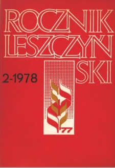 Rocznik Leszczyński 1978 t. 2