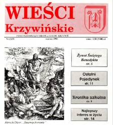 Wieści Krzywińskie 1996.03 Nr 2(31)
