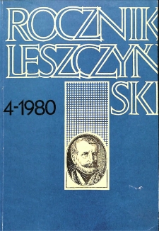 Rocznik Leszczyński 1980 t. 4