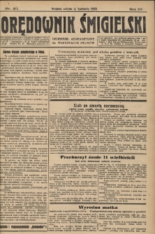 Orędownik Śmigielski 1925.04.04 R.35 Nr 40