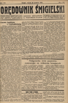 Orędownik Śmigielski 1925.04.28 R.35 Nr 59