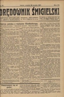Orędownik Śmigielski 1925.04.30 R.35 Nr 61