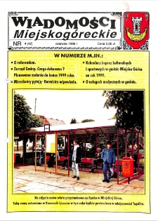 Wiadomości Miejskog&oacute;reckie 1999 nr 4 (42)