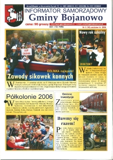 Informator Samorządowy Gminy Bojanowo 2006.01 Nr 3 (16)